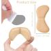6 Pairs of Self-Adhesive Heel Cushions for High Heels - Ultimate Heel Protection & Comfort (Black Skin) - Buy Online on GoSupps.com