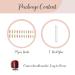 BABALAL Long Pink Green Flame Press on Nails with Nail Glue - 24pcs Ballerina Acrylic False Nails for Women and Girls - Buy Online on GoSupps.com