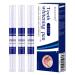 3PC tooth whitening pen bleaching pen whitening pin for white teeth - tooth whitening kit tooth pen lighten effectively remove stains (free of peroxide)