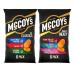 Multipack Crisps Bundle Consisting of McCoys's Classic Salt & Vinegar Salted Cheddar & Onion and Might Meaty Flame Grilled Steak Thai Sweet Chicken Sizzling Prawn 6 x 25g (2 Pack)