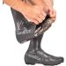 VeloToze Tall Gravel Shoe Cover - MTB Overshoes for Cycling Shoes - Rain Protection for Gravel Trails and Mountain Bike Rides (Large, Black) - Buy Online on GoSupps.com