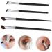 Hemoton 4 Pcs Eyeliner Brush Brow Brush Small Concealer Brush Brow for Eyebrows Flat Concealer Brush Nose Contour Brush Eyebrows Brush Eyeliner Applicator Tool Eyeshadow Brush Makeup Brush - Buy Online on GoSupps.com