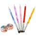 Xiaoyu 5x2 Way UV Gel Acrylic Nail Art Dotting Pen & Brush - Professional Makeup Tool for Nail Design & Cosmetic Art - Buy Online on GoSupps.com