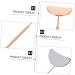 Ultechnovo 3 STK Eyelash Extension Mirror - Large Foldable Rustproof Steel Control Mirror for Dental & Beauty Care - Travel-Friendly Ros gold Design | 15.5x5x0.5cm - Buy Online on GoSupps.com