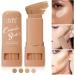 Concealer Stick 2 Pack Concealer Conceal And Contour Face Makeup For All Skin Types Longwear Cream Concealer Stick Highlights Moisturizes Natural Full Coverage (01 * 2) 01*2 - Buy Online on GoSupps.com