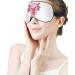 Buy Pink Axolotl Ice Cream Sleep Mask | Soft Light-Blocking Eye Cover for Women - Adjustable Strap Cartoon Blindfold - Buy Online on GoSupps.com