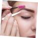 Mipcase 12 sheets Transfer Imitation Girls for Shaping Eyebrows Women Temporary Tattoos Stickers Eyebrow 21x15cm Black - Buy Online on GoSupps.com