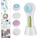 Minkissy 1 Set Facial Cleansing Brush Spa Massager Exfoliator Face Cleaning Machine Makeup Remover Brush Face Deep Cleansing Portable Facial Cleaners Abs Face Brush to Rotate The Face - Buy Online on GoSupps.com