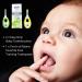 Dauntless Merch Baby Toothbrush & Fluoride Free Toddler Training Toothpaste Starter Set - Mild Fruit Flavor, 1.75 oz - Buy Online on GoSupps.com