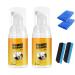 Amplesunshine Foam Cleaner Strong Decontamination Cleaners Spray Multifunctional Car Foam Cleaner Powerful Stain Removal Kit Foam Cleaner for Car and House Lemon Flavor (2Pcs 30ML)
