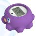 Valuxtin Digital Baby Bath Thermometers Toddler Bath Play Waterproof Floating Thermometer Water 2 Second Readings Lcd Display Baby Room Thermometer (Octopus-purple) JH-813