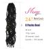 Niseyo 24 Inch Faux Locs Crochet Hair 6 Pack - Natural Long Soft Locs in 1B/Natural Black - Buy Online on GoSupps.com