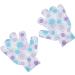 Beaupretty Exfoliation Mitt 3 Pairs Printed Bath Gloves Shower Gloves Exfoliating Gloves Five Fingers Child Shower Wipe Exfoliating Glove - Buy Online on GoSupps.com
