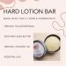 Organic Hard Lotion Bar - Plastic Free Moisturizer | Beeswax & Plant-Based | Orange Cream Scent - Buy Online on GoSupps.com