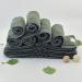 AlVABABY 5-Layer Charcoal Bamboo Inserts with Gussets - 12pcs Reusable Liners for Baby Cloth Diapers - Buy Online on GoSupps.com