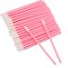200PCS Lip Gloss Applicators,Disposable Lip Brushes Lipstick Gloss Wands Applicator Perfect Makeup Tool Kits (Pink) Baby Pink