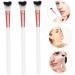 FOMIYES 3pcs Fish Tail Brush Nose Makeup Tool Nose Makeup Brush Nose Contour Brushes Aluminum Tube - Buy Online on GoSupps.com