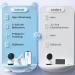 iegeek 5-Inch 1080p WLAN Babyphone with Camera App | PTZ 355 | 4x Zoom | IR Night Vision | Movement & Noise Recognition - Buy Online on GoSupps.com