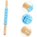 Healeved Scrollrad Muscle Roller - Handmade Wooden & Carbon Steel Yoga Massage Device for Leg & Body Relief | Best Fitness Equipment - Buy Online on GoSupps.com