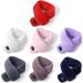 Ekakashop USB Heating Pillows & Scarves - Massage Neck Warmer 3 Speed Levels Soft & Warm for Winter - Unisex Light Brown - Buy Online on GoSupps.com