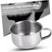 Premium Healvian Stainless Steel Shaving Bowl for Men | Ideal Shaving Accessories Gift | Durable Metal Razor & Shaving Cup - Buy Online on GoSupps.com