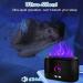Flame Essential Oil Diffuser - Augot Aroma Diffuser with 5 Color Changing Flame Light No-Water Auto-Off Noiseless Humidifier for Spa Home Office & Yoga - Black - Buy Online on GoSupps.com