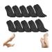 10Pairs Bunion Corrector Pain Relief Sock Anti Slip Socks for Bunions for Relieve Pain and Overlapping Toes (Black)