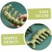 Plafope Jade Massage Comb - Creative Body Acupuncture and Massage Tool | Reliable Handcrafted Green Jade Device (11.50x4.50cm) - Buy Online on GoSupps.com
