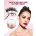 Magnetic Eyelashes with Eyeliner 10 Pairs | Upgraded 3D False Lashes | Reusable & Easy to Wear | No Glue Needed | Includes Tweezers | Natural Look | Perfect Gift for Women - Buy Online on GoSupps.com
