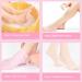 Silicone Socks for Dry Cracked Feet Women Silicone Socks for Dry Cracked Feet 3 Pairs Silicone Moisturizing Socks Anti Slip Women Spa Pedicure Gel Socks Aloe Sock for Softening Rough Skin Calluses - Buy Online on GoSupps.com