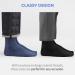 FITEXTREME Non-Skid Diabetic Crew Socks for Men - 3 Pairs, Black - Buy Online on GoSupps.com