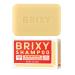BRIXY Strengthening Shampoo Bar For Thinning Hair | Pumpkin Seed Oil Rosemary Oil & Caffeine | Ceramide & Niacinamide Support The Moisture Barrier | pH Balanced Color Safe Vegan Plastic Free