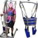 Patient Lift Walking Slings Medical Standing Aid Strap Invalid Toileting Transfer Belt Full Body Divided Leg Trainers Exercise Support for Thigh Hip Waist Lumbar Back with Padded Chest Buffer Large Load Capacity 503 Lbs AnyBack