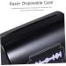 FOMIYES 12 STK Razor Blade Storage Box - Safety Razor Organizer Black - Ideal for Family & Home Use - Durable & Compact (6.5x4.5x6cm) - Buy Online on GoSupps.com