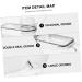 MAGICLULU 3pcs Laundry Storage Box Clear Laundry Laundry Soap Holder Plastic Filling 1 count (Pack of 1) Transparentx3pcs - Buy Online on GoSupps.com