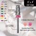 C & I 5 in 1 Tapered Shape Nail Drill Bit XF - Professional Cross Teeth Edition for Nail Manicure Machine - Buy Online on GoSupps.com