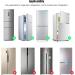 Refrigerator Locks Child Safety Locks 2 Packs Home Fridge Locks Toddler Baby Kids Safety Freezer Door Locks Baby Proofing Cabinet Locks with Strong Adhesive No Tools or Drill Need Grey - Buy Online on GoSupps.com