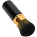 Verdant Touch Retractable Blush Brush Retractable Makeup Brush Portable Soft Hair Loose Powder Brush for Makeup Artist Black - Buy Online on GoSupps.com