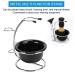 Professional Metal Shaving Brush Holder & Foam Soap Bowl Set - Multifunctional Bar Turf Tools for Grooming Accessories - Buy Online on GoSupps.com
