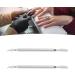 Dual Ended Stainless Steel Cuticle Pusher Remover Manicure Tool for Nail Care - Buy Online on GoSupps.com