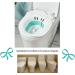 Sitz Bath for Hemorrhoids & Postpartum Treatment - Foldable Perineal Soaking Seat in Green - Buy Online on GoSupps.com