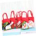 Anneome Ornament The Decor Straw Hats for Crafts Christmas Bags with Handles Tote Bag Candy - Buy Online on GoSupps.com