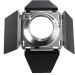Barn Door with Honeycomb Grid & Color Gel Filters for Bowens Mount LED Lights - Buy Online on GoSupps.com