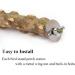 4-Piece Natural Wood Bird Stand Set - Ideal for Budgies Canaries and Nymphic - Premium Bird Accessories for Cage - Buy Online on GoSupps.com