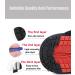 Shayee Shoes Heel Protector 2 Pairs Black 9.5-10.5 | Self-Adhesive Sole Repair Plates for Men and Women Sneakers | Noise Reduction & Skid Proof Cushion - Buy Online on GoSupps.com