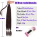 Leeven 34 Inch Ponytail Braids Extensions with Hair Tie - Dark Brown - Buy Online on GoSupps.com