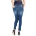 Milano Maternity Jeans: Ultra Stretch Butter Soft Denim, Comfortable High Waisted Over the Bump Band for Pregnant Women - Size 16 Stone - Buy Online on GoSupps.com
