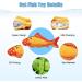 TOOGE 2 Pack Floppy Fish Cat Toys with SilverVine and Catnip - Interactive Automatic Kicker Toy for Cats and Small Dogs - Koi Design - Buy Online on GoSupps.com