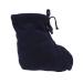 Foot Cast Sock Soft Thick and Warm White Plush Cast Sock Toe Cover Adjustable Foot Warmer Protector for Women and Men Leg Foot Ankle Dark Blue (S)