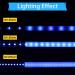 Muzata 50Pack 3.3FT LED Channel System - Silver Aluminum Housing Track for Strip Tape Light - Milky White Cover Lens - U Shape Design - Buy Online on GoSupps.com